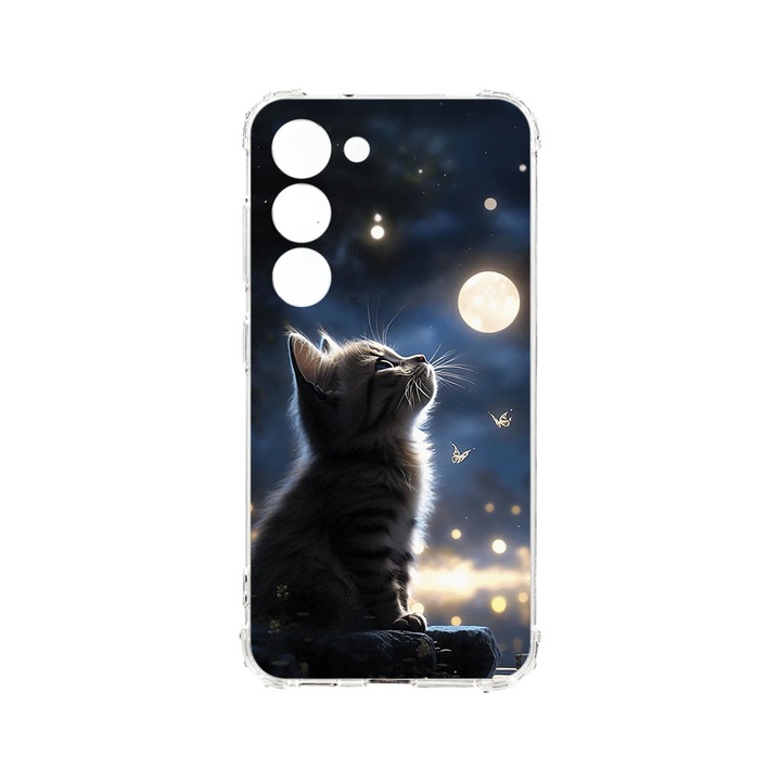 BestCase® Husa Anti Shock Compatibila cu Samsung Galaxy S21 FE, Baby Cat, 1118479 AS 2016