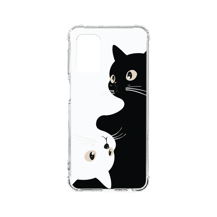 BestCase® Husa Anti Shock Compatibila cu Samsung Galaxy S20 FE, Black&White Cats, 754423 AS 2017