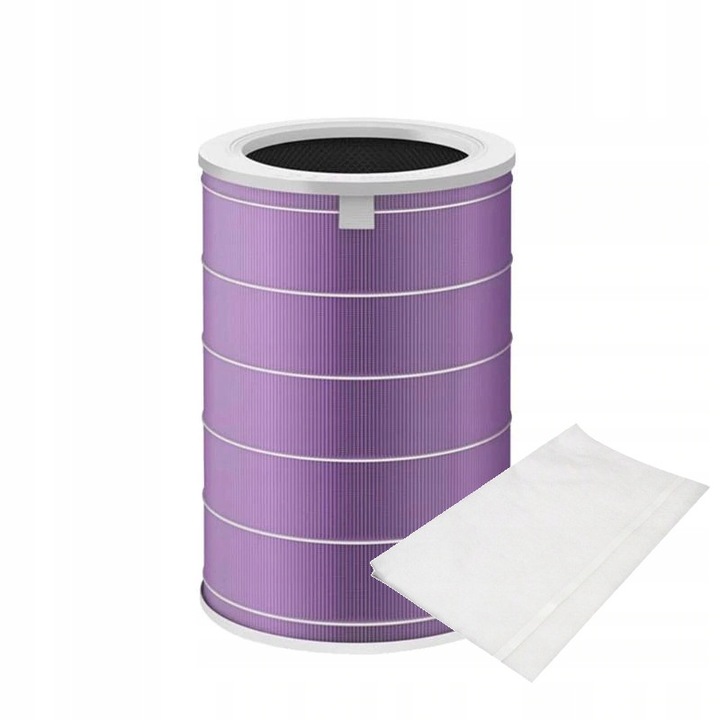 Filtru de aer HEPA cu bumbac electrostatic, CMD, violet, 293x200mm, set 1 buc.