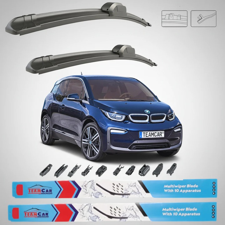 Stergatoare BMW i3 Facelift (2017–2022) Flat, Set fata – TeamCar®