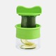 Spiralizor manual pentru legume, verde, 9x8cm