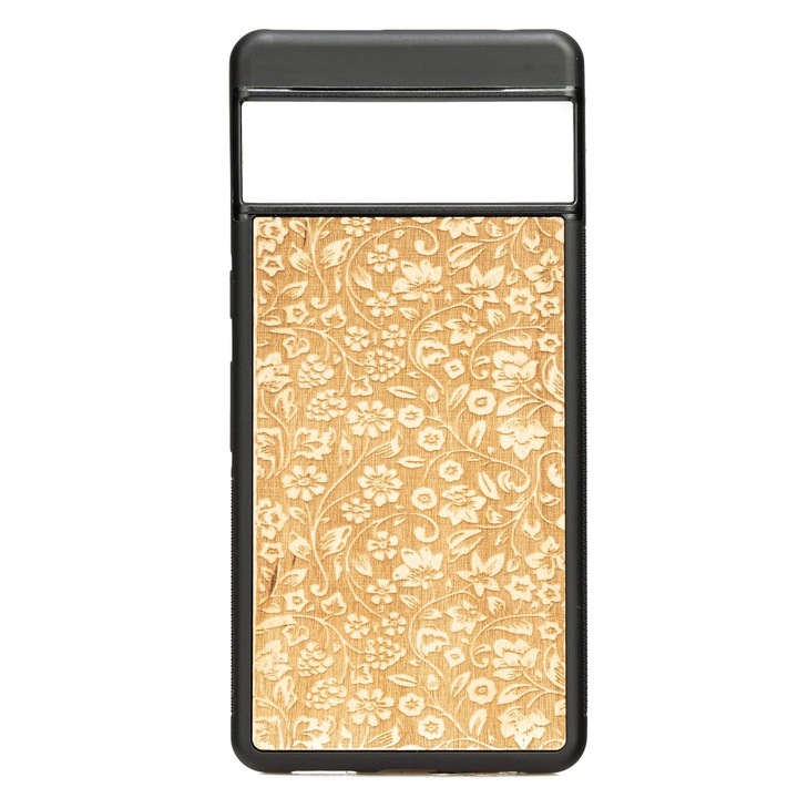 Husa telefon Google Pixel 7 Pro Bewood, din lemn Aniegre, 100% protectie, usoara, antiderapanta