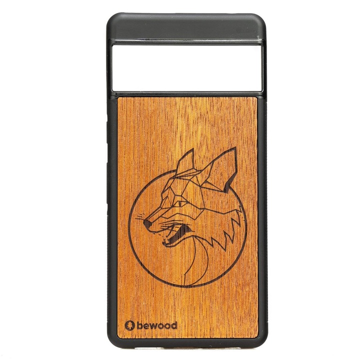 Husa telefon Google Pixel 7 Pro, Bewood, lemn Merbau, 100% protectie, usoara, antiderapanta