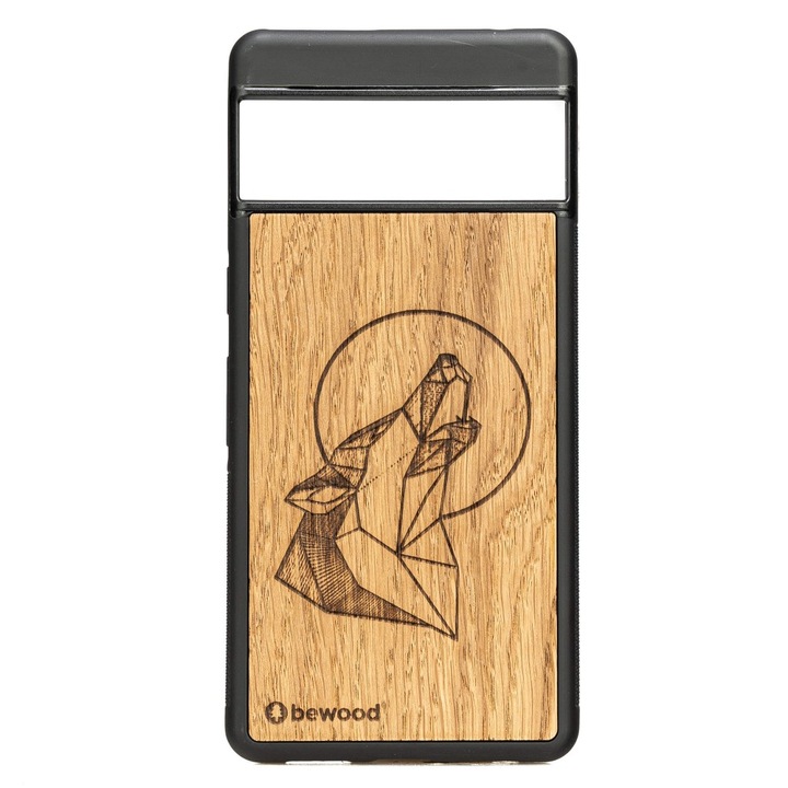 Husa telefon Google Pixel 7 Bewood, din lemn Ziricote, 100% protectie, usoara, antiderapanta