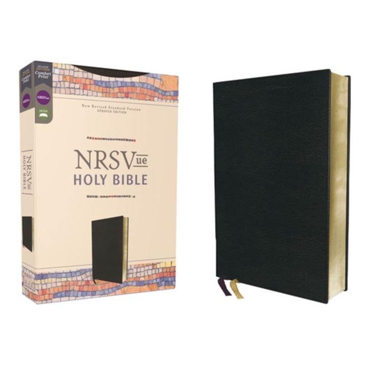 Nrsvue, Holy Bible, Leathersoft, Black, Comfort Print - Zondervan