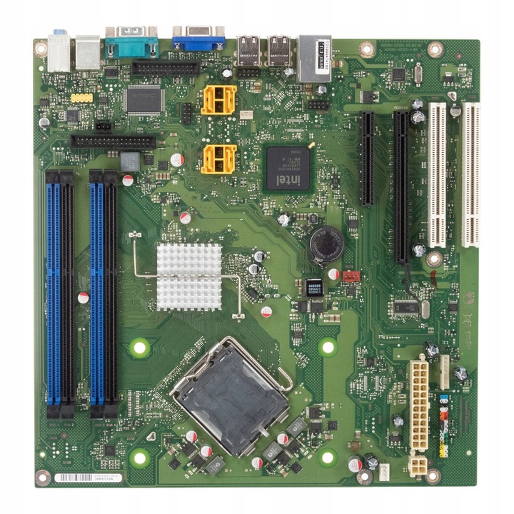 Fujitsu D3012-A11 GS2 alaplap LGA775 DDR3 4 RAM foglalat, 2 PCIe, 2 PCI, BTX