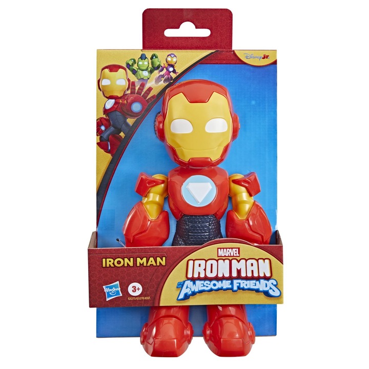 Marvel iron man si prietenii sai uimitori figurina iron man 22.8cm