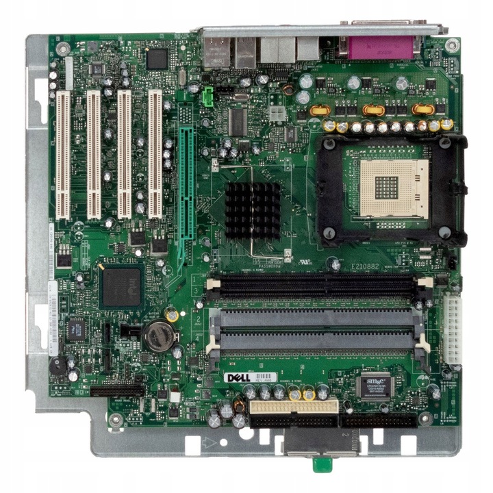 Dell 0M2035 PGA478 alaplap 4x DDR, Dimension 8300-hoz, 4 RAM foglalat, 478