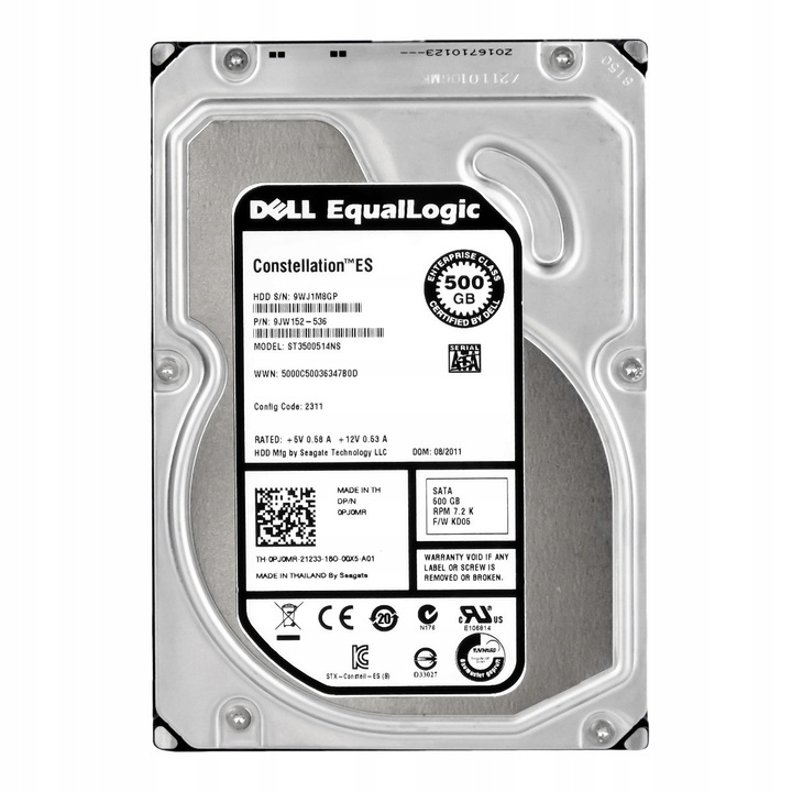 Hard Disk 500GB 7.2K 32MB SATA II 3.5''