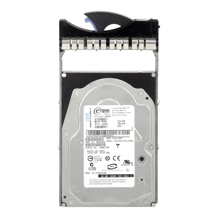 Hard Disk server 73.4GB 15K 16MB SAS-1 3.5"