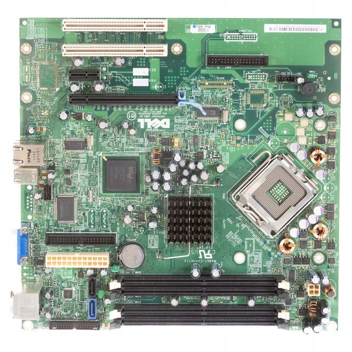Dell 0J8885 alaplap LGA775, 4x DDR2, Intel 945G, 2 PCI Express, 2x IDE