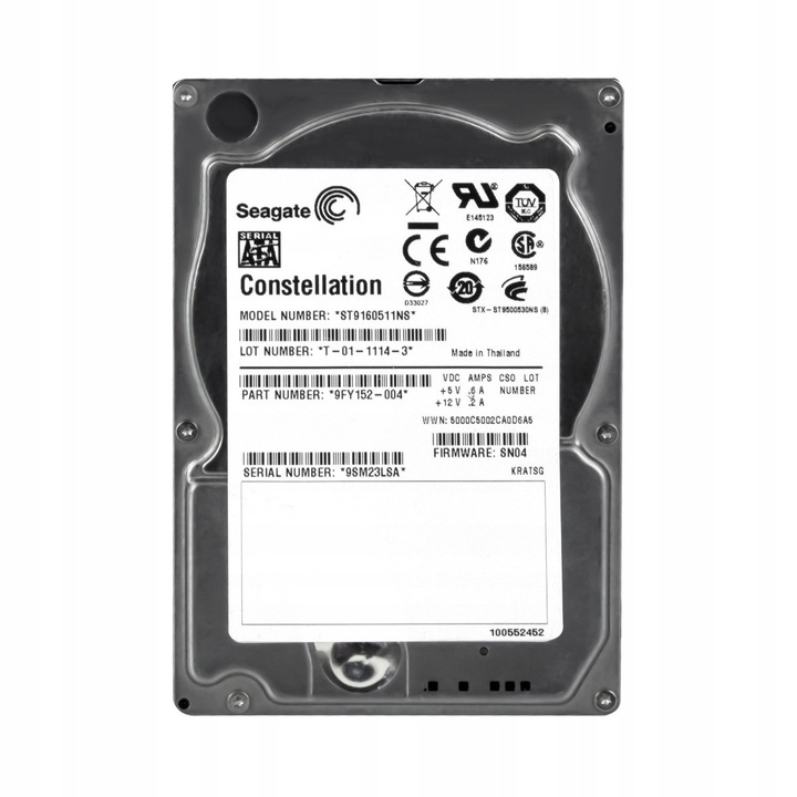 Hard Disk 2.5'' Seagate Constellation 160GB 7200RPM 32MB SATA II