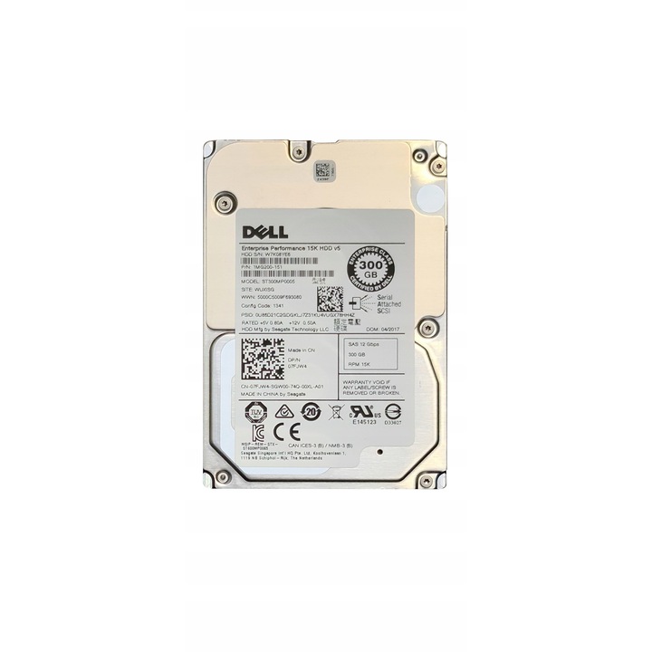 Hard Disk intern Dell 300GB 15K SAS 2,5" 07FJW4