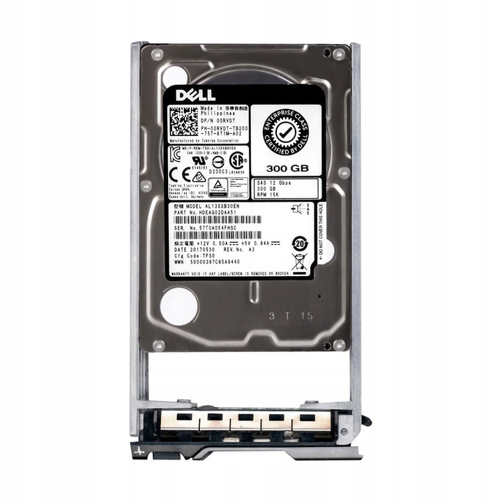 Hard Disk 300GB 15K 128MB SAS-3 2.5"