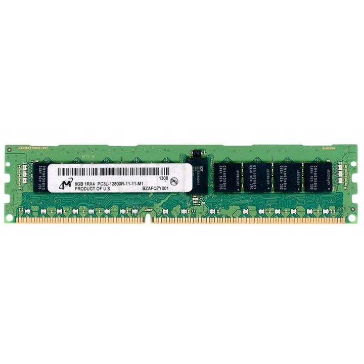 Memorie RAM Micron 8GB DDR3 1600MHz ECC Registered DIMM