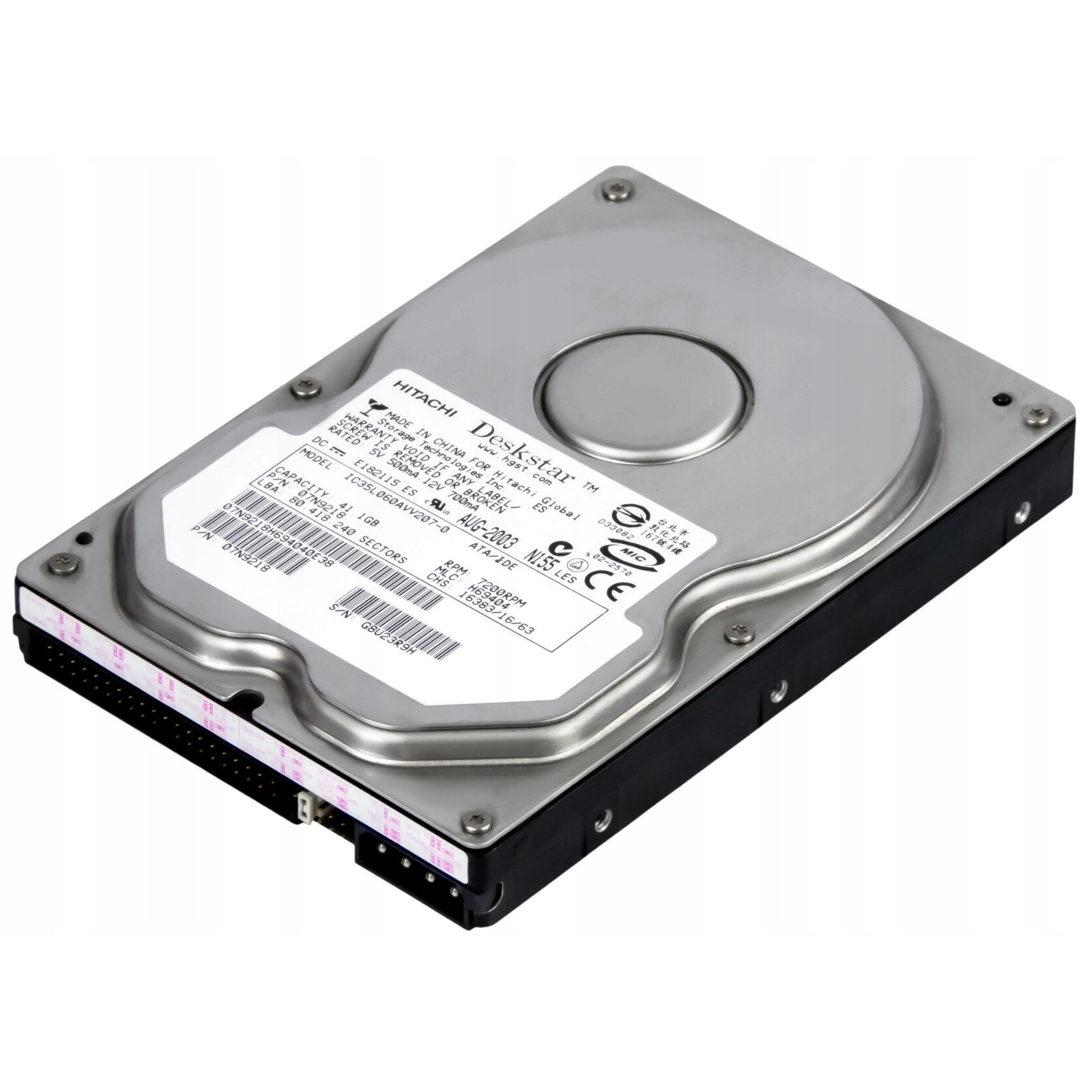 Hard Disk 3.5'' Hitachi DeskStar 180GXP 40GB 7200RPM 2MB ATA - eMAG.ro