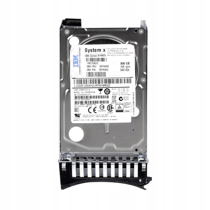 Hard Disk 300GB 15k 64MB SAS-2 2.5"