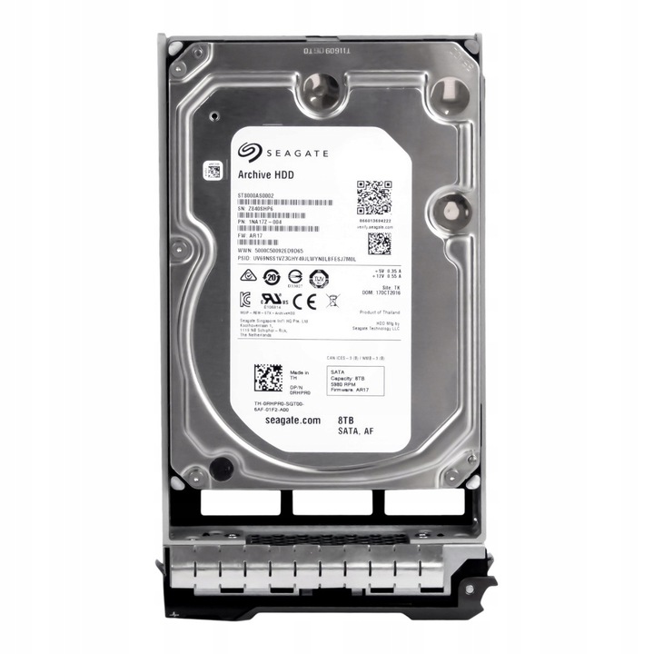Hard Disk 8TB, Dell, 5900RPM, SATA III, 3.5''