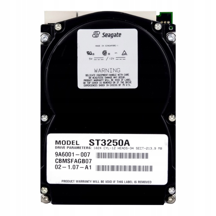 Hard Disk 3.5'', Seagate, 213.9MB, 3811RPM, ATA
