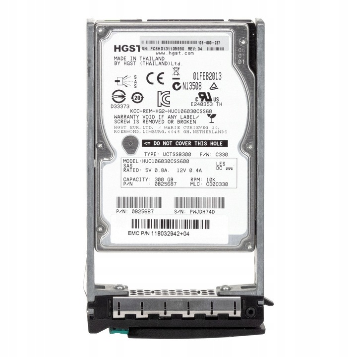 Hard Disk 300GB 10K SAS-2 2.5'' HUC106030CSS600