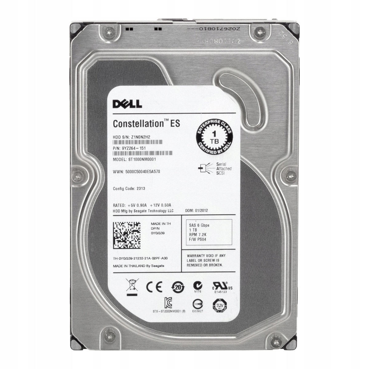 HDD Seagate Barracuda 1TB, 7200rpm, 64MB cache, SATA III - eMAG.ro