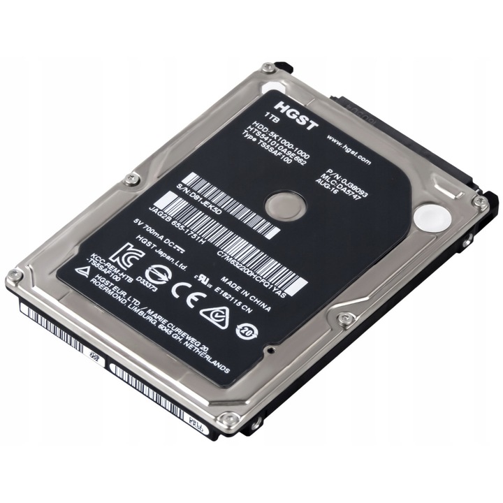 Hard Disk 1TB HGST TravelStar 5K1000 5400RPM SATA III 2.5''