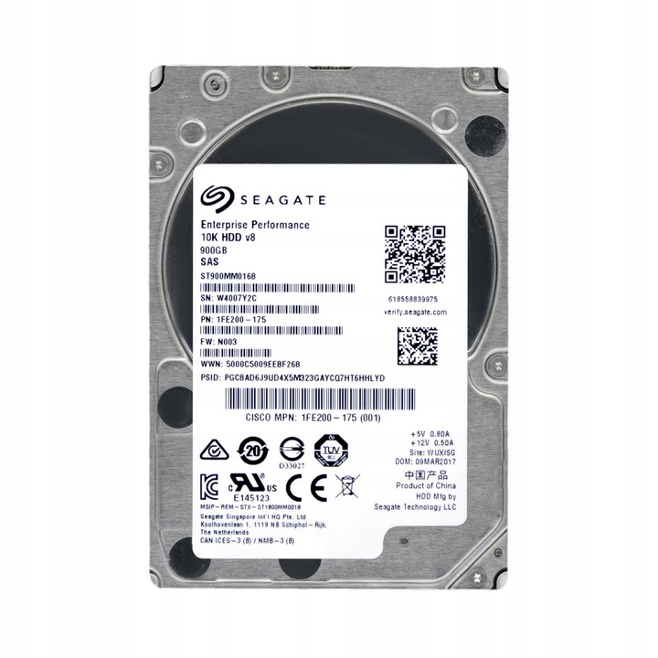 Hard Disk 900GB, Seagate, Enterprise Performance 10K, 10.000RPM, 2.5"