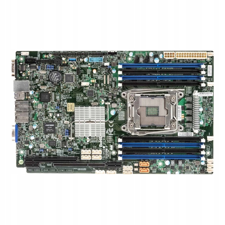 Placa de baza Supermicro X10SRW-F, socket LGA2011-3, DDR4, culoare neagra