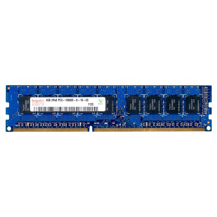 Memorie RAM DDR3 4GB Hynix 1333MHz ECC Unbuffered DIMM