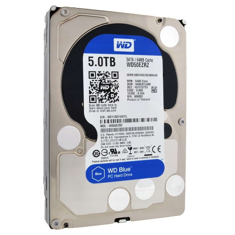 HDD WD Red 6TB, 5400rpm, 64MB cache, SATA III - eMAG.ro