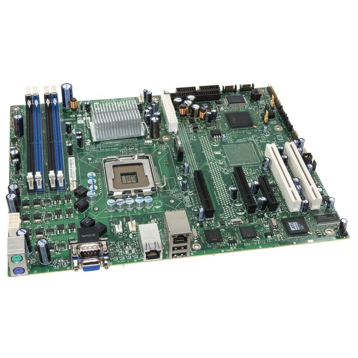 Placa de baza Intel SE7230NH1-E, DDR2, 4 sloturi, 775, multicolor