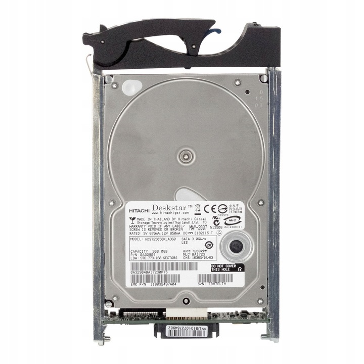 Merevlemez 500GB 3.5'' 7200RPM 16MB SATA II