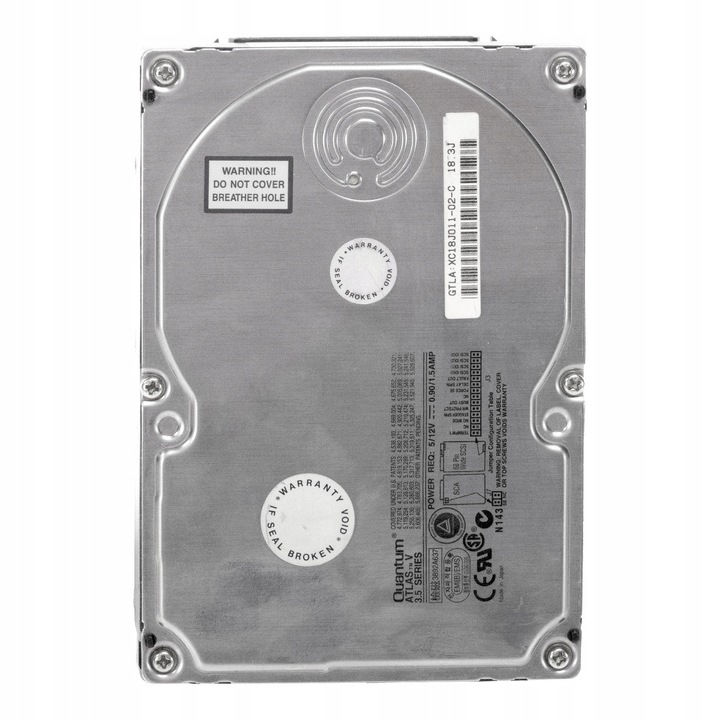 Hard Disk 3.5", Quantum, XC18J011-022-C, 18.3GB, SCSI 80-PIN, 7200 RPM