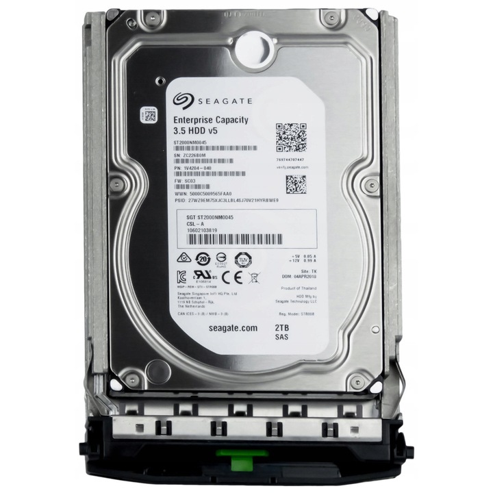Hard Disk 2TB Seagate 7200RPM 128MB SAS-3 3.5"
