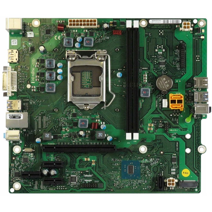 Fujitsu D3500-A11 GS1 alaplap LGA1151 DDR4, 2 RAM foglalat, 4 PCI Express, 1151