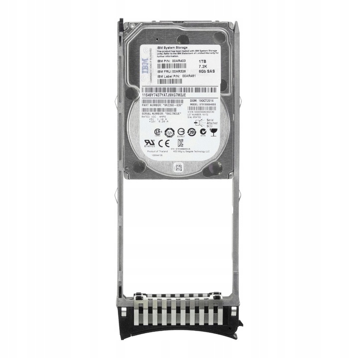 Hard Disk 1TB 7.2K 64MB SAS-2 2.5" IBM