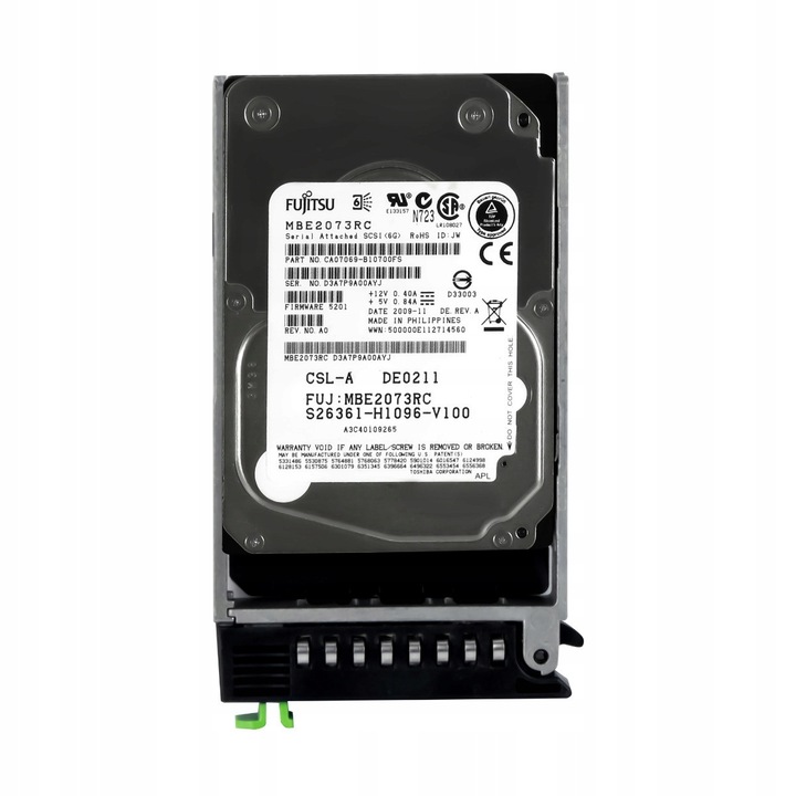 Hard disk server Fujitsu MBE2073RC 73GB 15000RPM 16MB SAS-2 2.5''