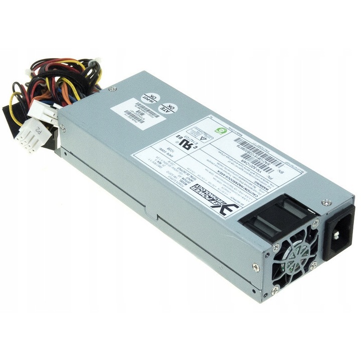 Sursa PC, PWS-202-1H, 200W, 1 ventilator, ATX 20-pin, 12V 8-pin, 2x MOLEX, 2x SATA