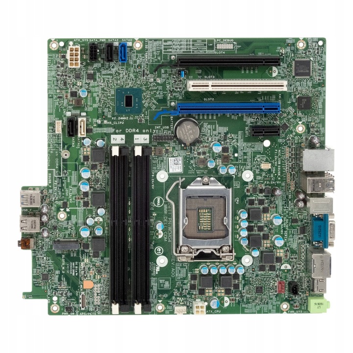 Dell OPTIPLEX 7040 alaplap, LGA1151, 4 DDR3 foglalat, 3 PCIe, micro ATX