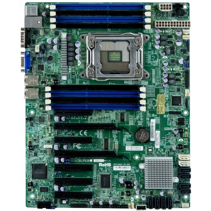 Placa de baza Supermicro X9SRL-F LGA2011, 8x DDR3, 10x SATA, 305x244mm