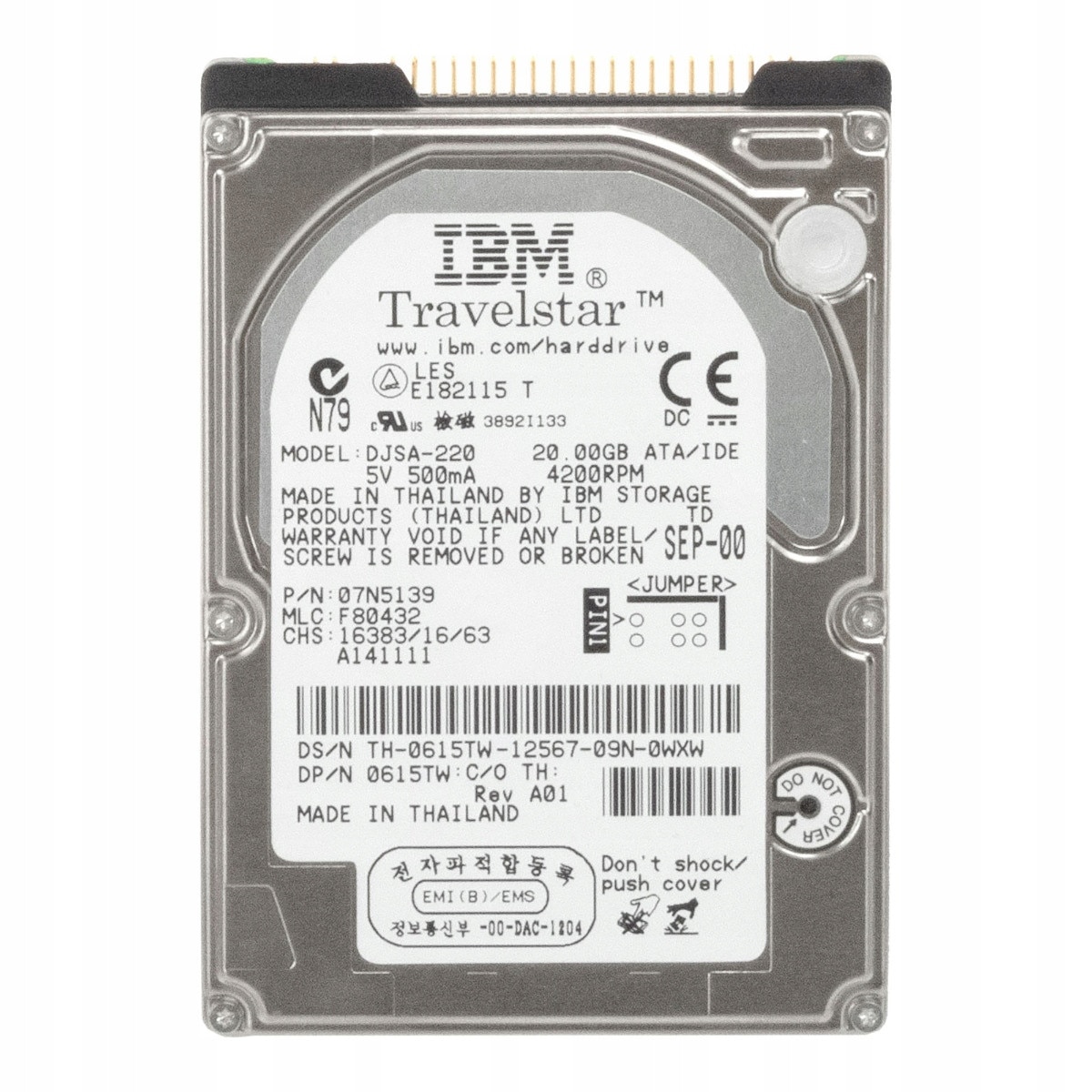 Hard Disk Laptop WD Blue WD5000LPVX 500GB, 5400rpm, 8 MB, SATA 3