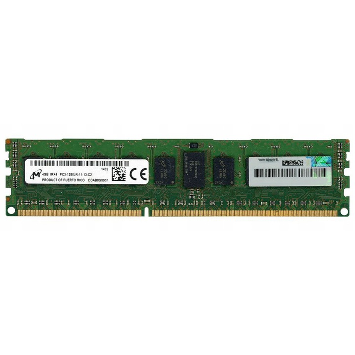 Memorie RAM DDR3 4GB 1600MHz ECC Registered DIMM Micron