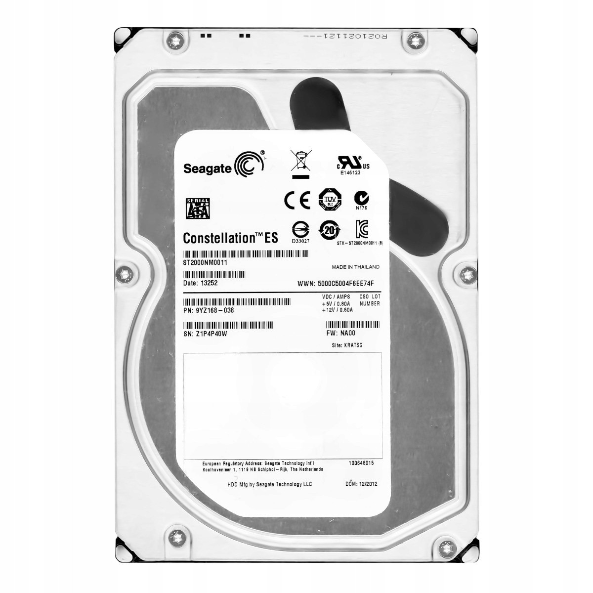 HDD Seagate Barracuda 2TB, 7200rpm, 64MB cache, SATA III - eMAG.ro