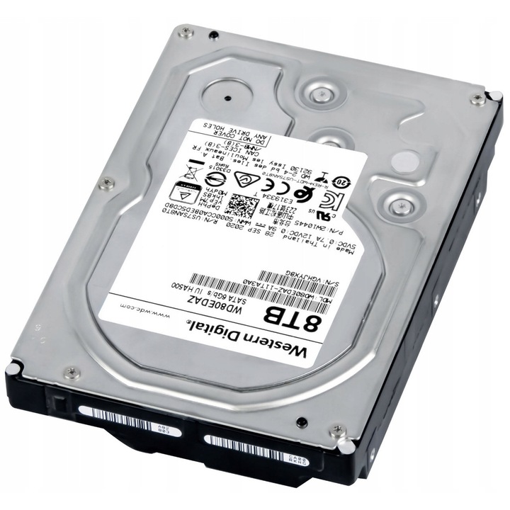 Hard Disk 8TB Western Digital WD80EDAZ SATA III 3,5" 5400rpm, 256MB