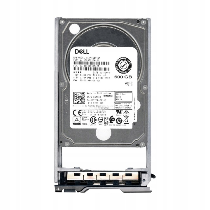 Hard Disk 600GB 10K 128MB SAS-3 2.5"