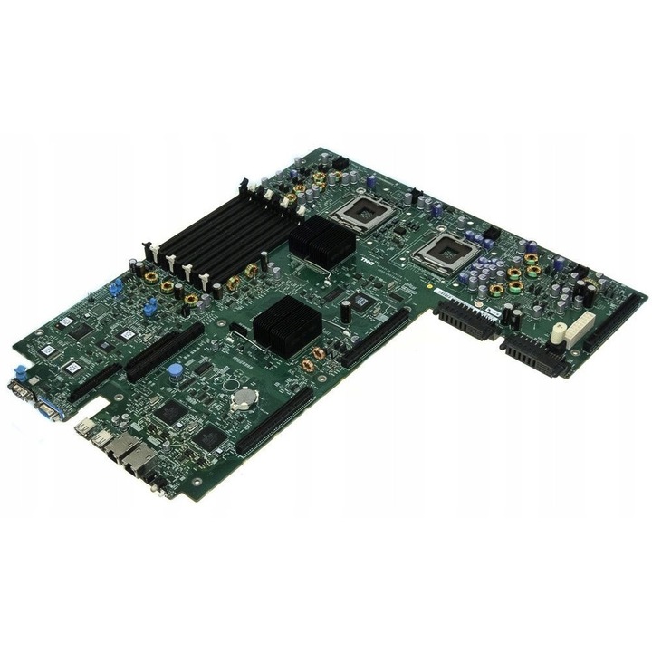 DELL 0DT097 alaplap SOCKET771 DDR2, 8x DDR2, COM, VGA, 2x USB, RJ-45