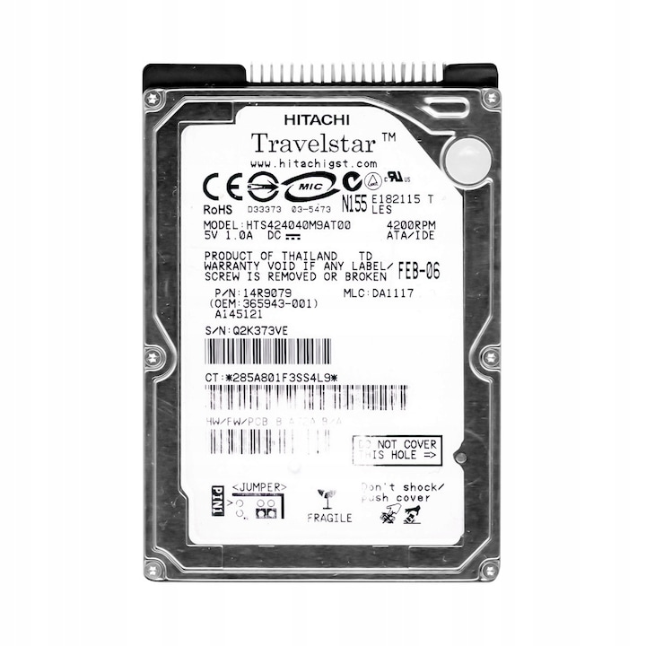 Hard Disk 3.5'' Seagate Barracuda 7200.10 750GB 7200RPM 16MB ATA