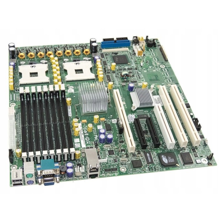 Placa de baza Intel SE7520BD2, 2x604, DDR2, 8 sloturi, multicolor