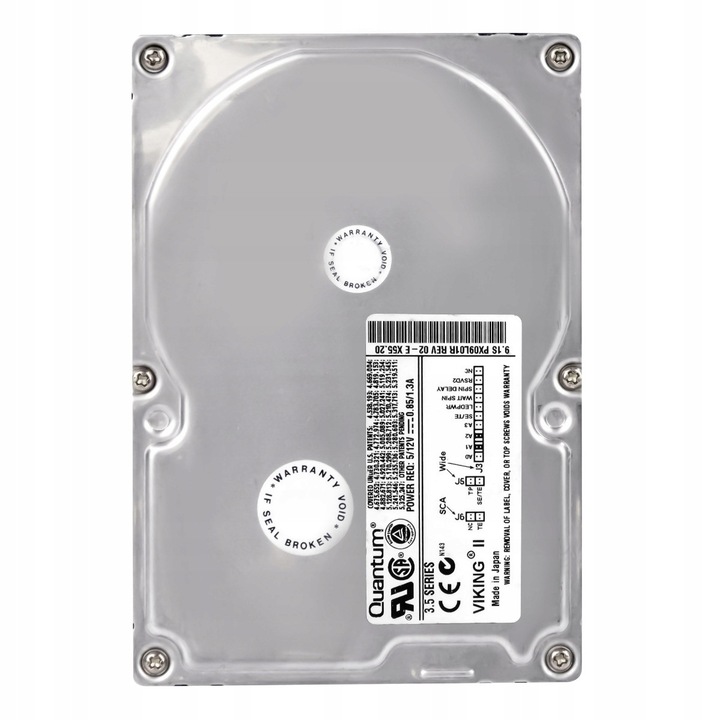 Merevlemez 3.5'', Quantum VIKING II, 9GB, SCSI, 7200RPM