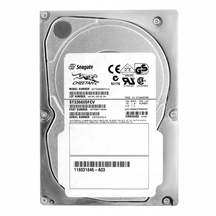 Hard Disk 73GB 10K FC 3.5'' EMC